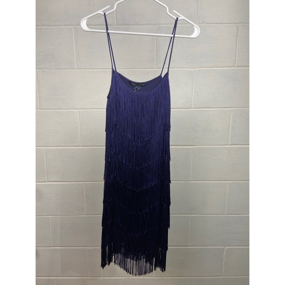 French Connection Dresses & Skirts - NWT French Connection‎ Fringe Dress Sleeveless Party Cocktail Flapper Size 6